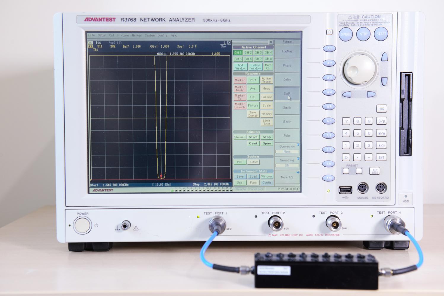 Векторный анализатор VNA Advantest R3768